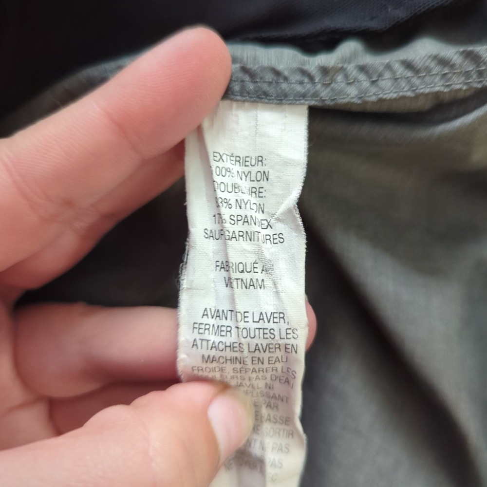 LL Bean Womens Jacket 100%‎ Nylon Medium Utility Hood Rugged Trail Gorpcore image 4